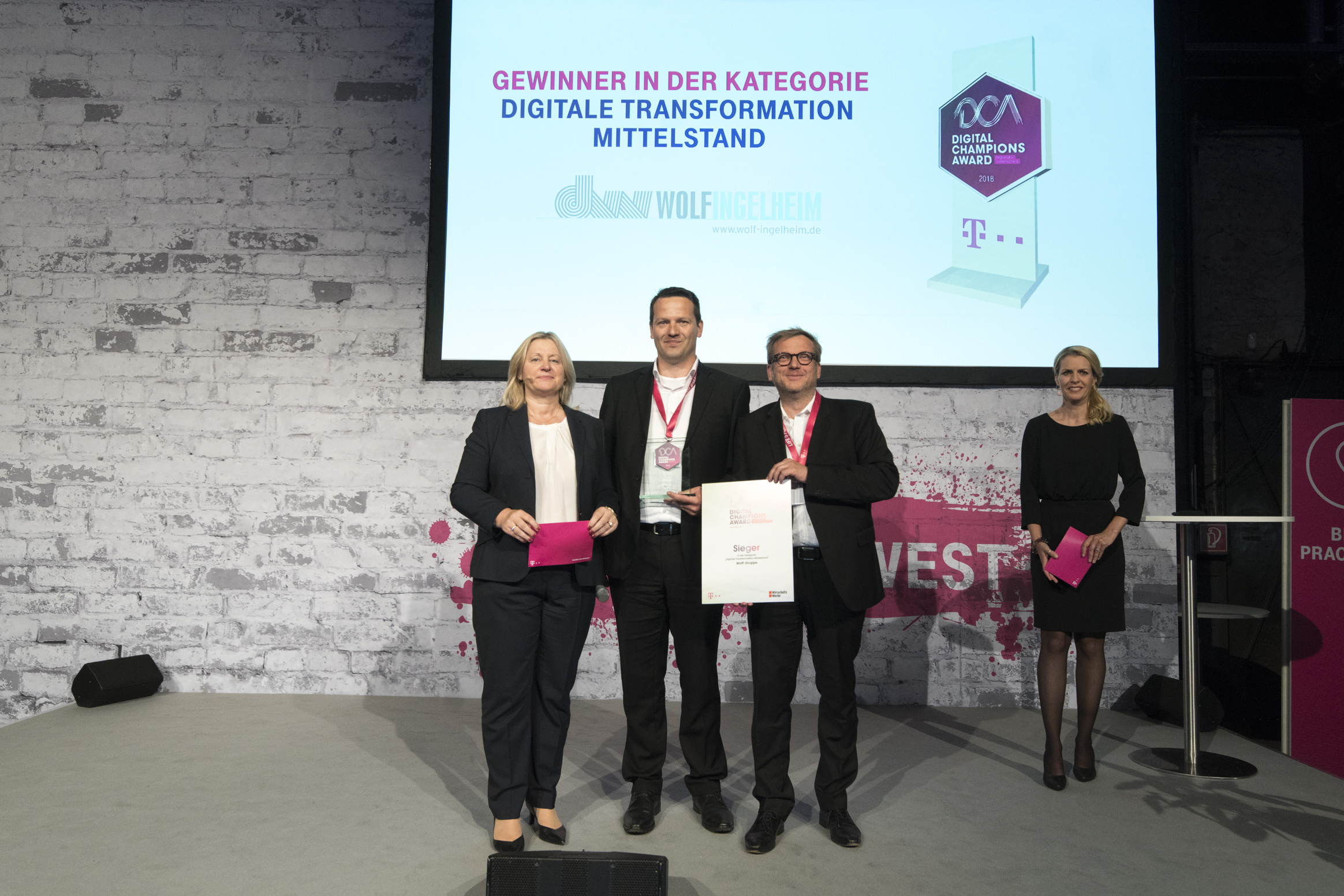 Deutsche Telekom Award 2018 Digitale Transformation Mittelstand Wolf-Ingelheim